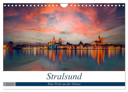 Stralsund, Eine Perle an der Ostsee (Wandkalender 2025 DIN A4 quer), CALVENDO Monatskalender von CALVENDO