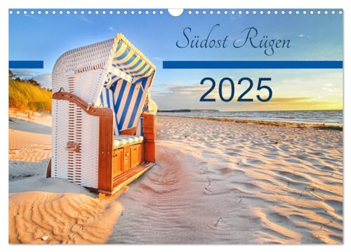 Südost Rügen 2025 (Wandkalender 2025 DIN A3 quer), CALVENDO Monatskalender von CALVENDO