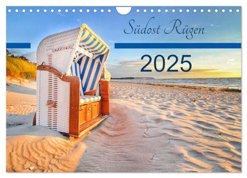 Südost Rügen 2025 (Wandkalender 2025 DIN A4 quer), CALVENDO Monatskalender von CALVENDO