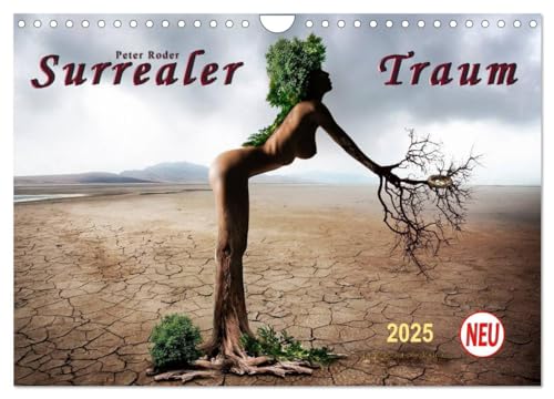 Surrealer Traum (Wandkalender 2025 DIN A4 quer), CALVENDO Monatskalender von CALVENDO