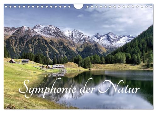 Symphonie der Natur (Wandkalender 2025 DIN A4 quer), CALVENDO Monatskalender: Naturpoesie, Geheimnisvolle Landschaften und ewige Schönheit (CALVENDO Natur)