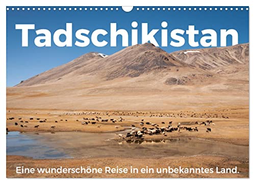 Tadschikistan - Eine wunderschöne Reise in ein unbekanntes Land. (Wandkalender 2025 DIN A3 quer), CALVENDO Monatskalender von CALVENDO