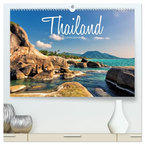 Thailand Impressionen (hochwertiger Premium Wandkalender 2026 DIN A2 quer), Kunstdruck in Hochglanz von CALVENDO