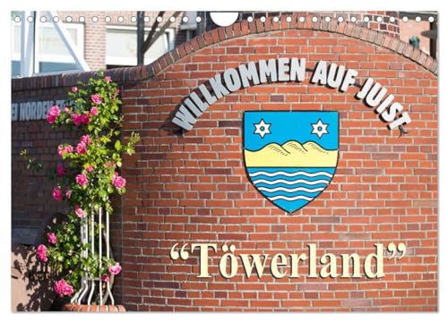 "Töwerland" Juist (Wandkalender 2025 DIN A4 quer), CALVENDO Monatskalender von CALVENDO