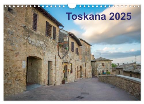 Toskana - 2025 (Wandkalender 2025 DIN A4 quer), CALVENDO Monatskalender von CALVENDO