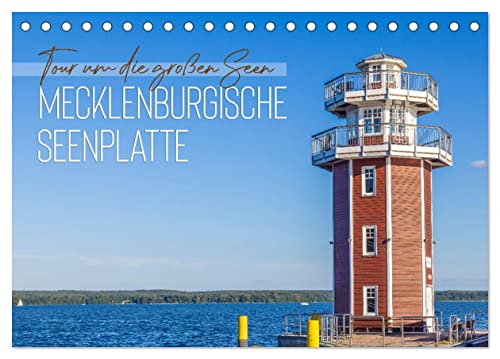 Tour um die großen Seen der Mecklenburgischen Seenplatte (Tischkalender 2026 DIN A5 quer), CALVENDO Monatskalender von CALVENDO