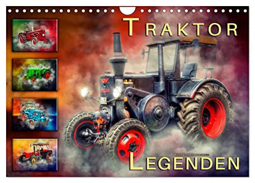 Traktor Legenden (Wandkalender 2025 DIN A4 quer), CALVENDO Monatskalender von CALVENDO