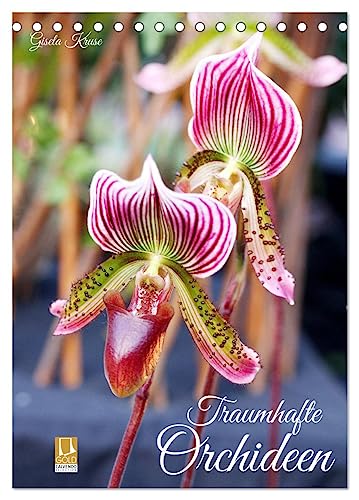 Traumhafte Orchideen (Tischkalender 2025 DIN A5 hoch), CALVENDO Monatskalender von CALVENDO