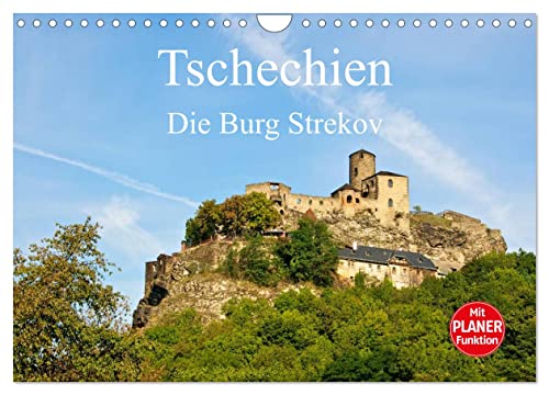 Tschechien - Die Burg Strekov (Wandkalender 2025 DIN A4 quer), CALVENDO Monatskalender von CALVENDO