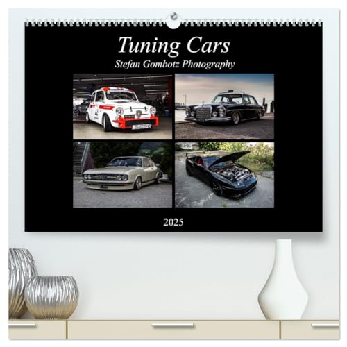 Tuning Cars (hochwertiger Premium Wandkalender 2025 DIN A2 quer), Kunstdruck in Hochglanz von CALVENDO
