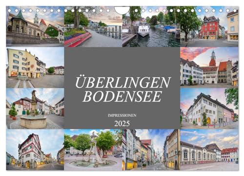 Überlingen Bodensee Impressionen (Wandkalender 2025 DIN A4 quer), CALVENDO Monatskalender von CALVENDO