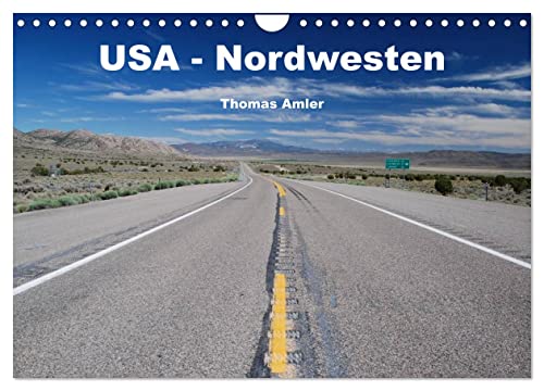 USA - Nordwesten (Wandkalender 2025 DIN A4 quer), CALVENDO Monatskalender von CALVENDO