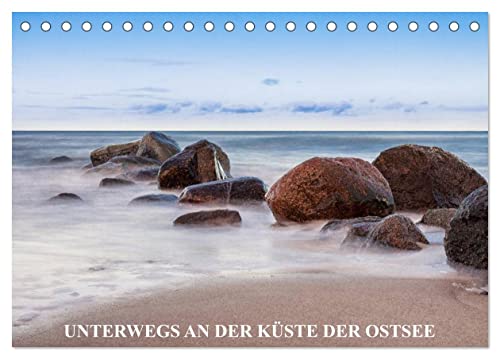Unterwegs an der Küste der Ostsee (Tischkalender 2025 DIN A5 quer), CALVENDO Monatskalender von CALVENDO