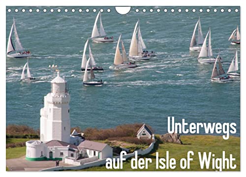 Unterwegs auf der Isle of Wight (Wandkalender 2025 DIN A4 quer), CALVENDO Monatskalender von CALVENDO