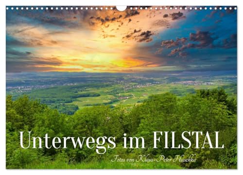 Unterwegs im Filstal (Wandkalender 2025 DIN A3 quer), CALVENDO Monatskalender von CALVENDO