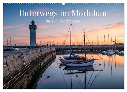 Unterwegs im Morbihan (Wandkalender 2025 DIN A2 quer), CALVENDO Monatskalender von CALVENDO