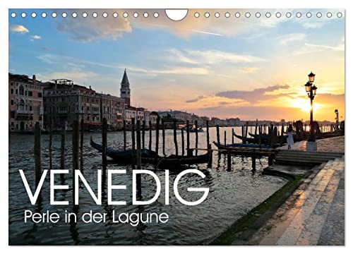 Venedig - Perle in der Lagune (Wandkalender 2025 DIN A4 quer), CALVENDO Monatskalender von CALVENDO