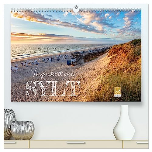 Verzaubert von Sylt (hochwertiger Premium Wandkalender 2025 DIN A2 quer), Kunstdruck in Hochglanz von CALVENDO