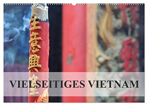 Vielseitiges Vietnam (Wandkalender 2025 DIN A2 quer), CALVENDO Monatskalender von CALVENDO