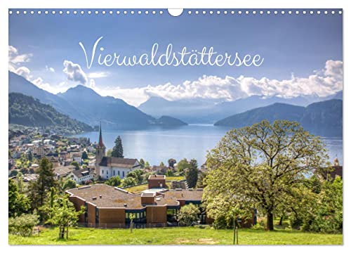 Vierwaldstättersee (Wandkalender 2025 DIN A3 quer), CALVENDO Monatskalender von CALVENDO