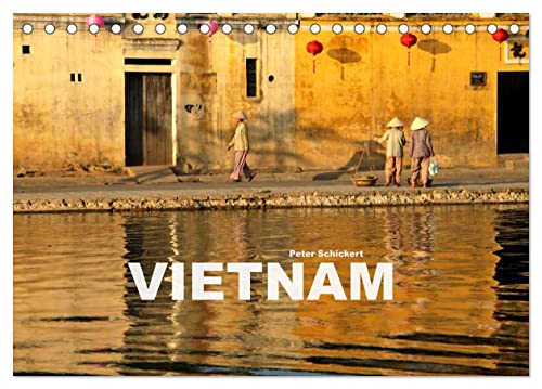 Vietnam (Tischkalender 2025 DIN A5 quer), CALVENDO Monatskalender von CALVENDO