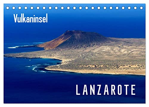 Vulkaninsel Lanzarote (Tischkalender 2025 DIN A5 quer), CALVENDO Monatskalender von CALVENDO