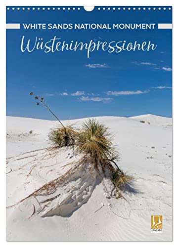 WHITE SANDS NATIONAL MONUMENT Wüstenimpressionen (Wandkalender 2025 DIN A3 hoch), CALVENDO Monatskalender von CALVENDO