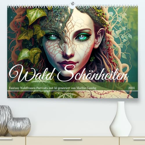 Wald Schönheiten (hochwertiger Premium Wandkalender 2024 DIN A2 quer), Kunstdruck in Hochglanz von CALVENDO