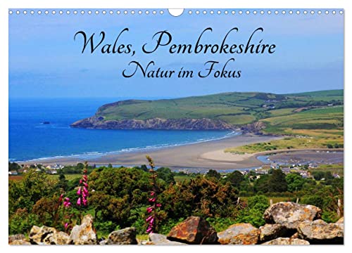 Wales Pembrokeshire - Natur im Fokus- (Wandkalender 2026 DIN A3 quer), CALVENDO Monatskalender: Bilder von Pembrokeshire die Sie verzaubern werden (CALVENDO Natur) von Calvendo