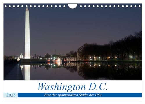 Washington D.C. (Wandkalender 2025 DIN A4 quer), CALVENDO Monatskalender von CALVENDO