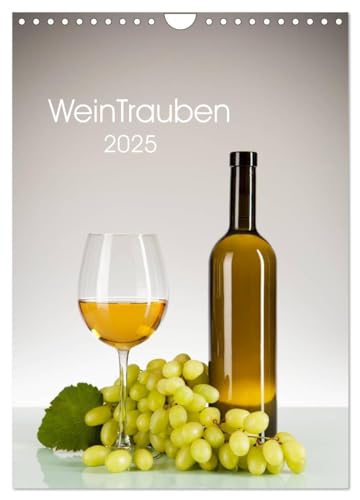 WeinTrauben 2025 (Wandkalender 2025 DIN A4 hoch), CALVENDO Monatskalender von CALVENDO