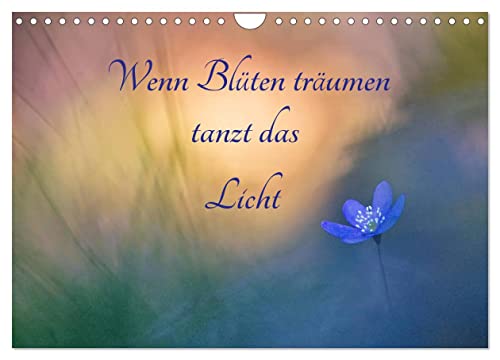 Wenn Blüten träumen tanzt das Licht (Wandkalender 2025 DIN A4 quer), CALVENDO Monatskalender von CALVENDO