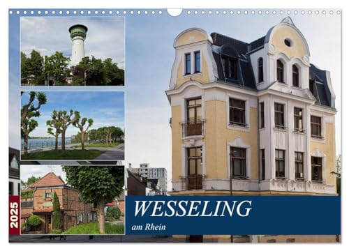Wesseling am Rhein (Wandkalender 2025 DIN A3 quer), CALVENDO Monatskalender von CALVENDO