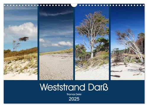 Weststrand Darß (Wandkalender 2025 DIN A3 quer), CALVENDO Monatskalender von CALVENDO