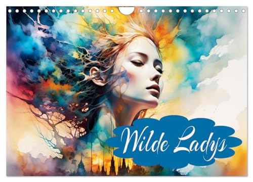 Wilde Ladys (Wandkalender 2025 DIN A4 quer), CALVENDO Monatskalender von CALVENDO