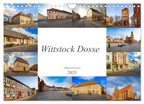 Wittstock Dosse Impressionen (Wandkalender 2025 DIN A4 quer), CALVENDO Monatskalender von CALVENDO