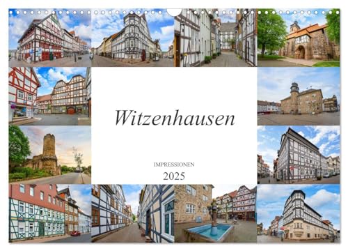 Witzenhausen Impressionen (Wandkalender 2025 DIN A3 quer), CALVENDO Monatskalender von CALVENDO