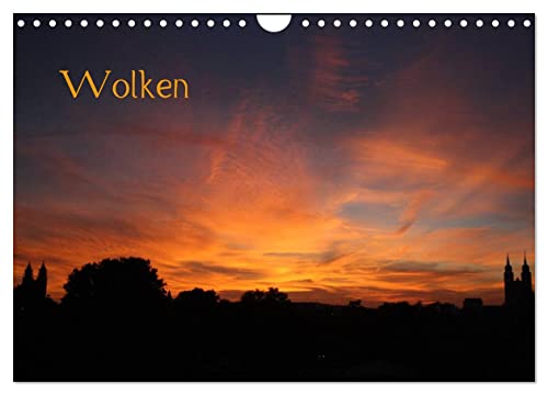 Wolken (Wandkalender 2025 DIN A4 quer), CALVENDO Monatskalender von CALVENDO