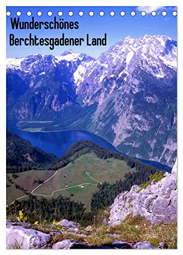 Wunderschönes Berchtesgadener Land (Tischkalender 2025 DIN A5 hoch), CALVENDO Monatskalender von CALVENDO