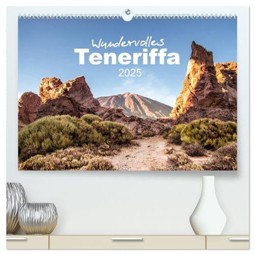 Wundervolles Teneriffa (hochwertiger Premium Wandkalender 2025 DIN A2 quer), Kunstdruck in Hochglanz von CALVENDO