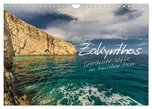 Zakynthos - Griechische Idylle im Ionischen Meer (Wandkalender 2026 DIN A4 quer), CALVENDO Monatskalender von CALVENDO