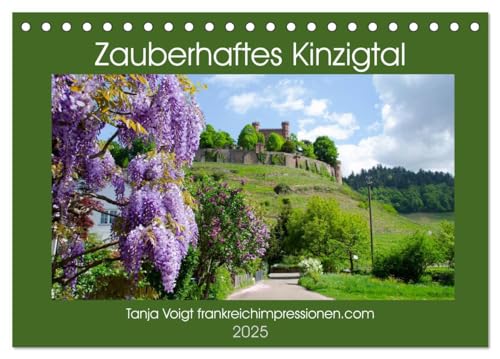 Zauberhaftes Kinzigtal (Tischkalender 2025 DIN A5 quer), CALVENDO Monatskalender von CALVENDO