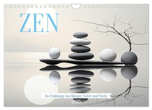Zen (Wandkalender 2025 DIN A4 quer), CALVENDO Monatskalender von CALVENDO
