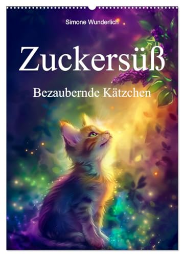 Zuckersüß - Bezaubernde Kätzchen (Wandkalender 2026 DIN A2 hoch), CALVENDO Monatskalender von CALVENDO