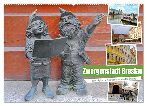 Zwergenstadt Breslau (Wandkalender 2025 DIN A2 quer), CALVENDO Monatskalender von CALVENDO