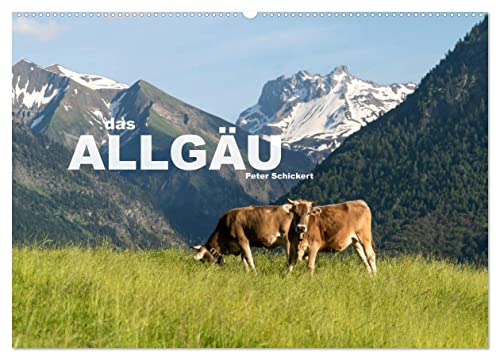 das Allgäu (Wandkalender 2025 DIN A2 quer), CALVENDO Monatskalender von CALVENDO