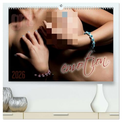 emotion Kalender (hochwertiger Premium Wandkalender 2026 DIN A2 quer), Kunstdruck in Hochglanz von CALVENDO