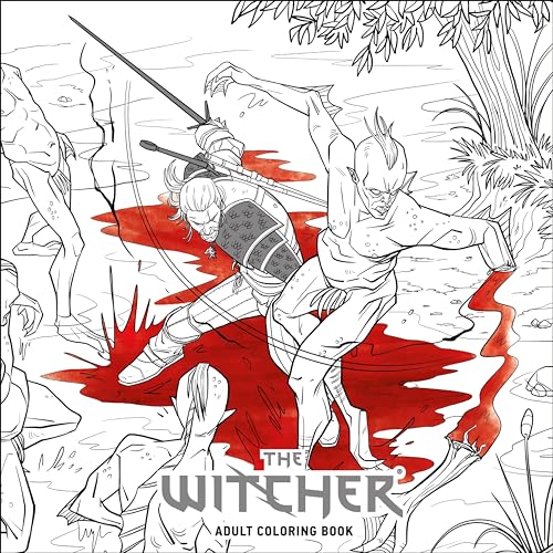 The Witcher Adult Coloring Book