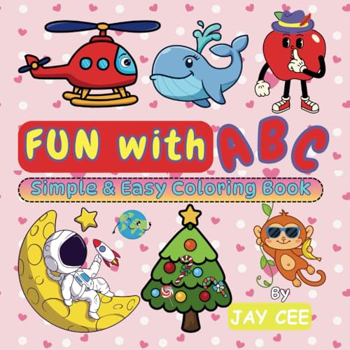 FUN with ABC: Simple & Easy Coloring Book von Independently published
