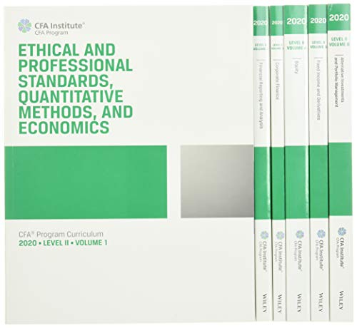 CFA Program Curriculum 2020 Level II Volumes 1-6 Box Set von Wiley